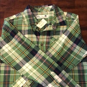 Flannel button down shirt